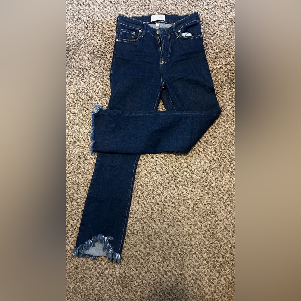 Dear John High Rise Cropped Flare Jeans